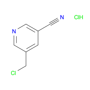 3-Pyridinecarbonitrile, 5-(chloromethyl)-, hydrochloride (1:1)