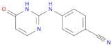 Benzonitrile, 4-[(1,4-dihydro-4-oxo-2-pyrimidinyl)amino]-