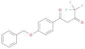 1,3-Butanedione, 4,4,4-trifluoro-1-[4-(phenylmethoxy)phenyl]-