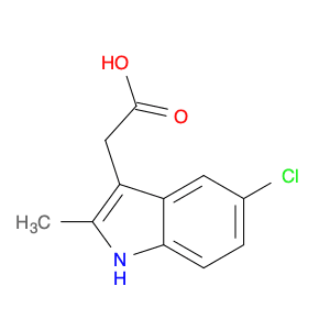 1H-Indole-3-acetic acid, 5-chloro-2-methyl-