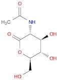 N-((3R,4R,5S,6R)-4,5-dihydroxy-6-(hydroxymethyl)-2-oxotetrahydro-2H-pyran-3-yl)acetamide