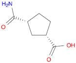 rac-(1R,3S)-3-carbamoylcyclopentane-1-carboxylic acid