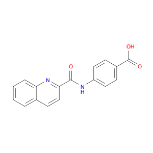 4-(Quinoline-2-carboxamido)benzoic acid