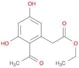 Benzeneacetic acid, 2-acetyl-3,5-dihydroxy-, ethyl ester