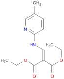 Propanedioic acid, 2-[[(5-methyl-2-pyridinyl)amino]methylene]-, 1,3-diethyl ester
