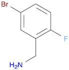 Benzenemethanamine, 5-​bromo-​2-​fluoro-