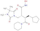 1-Piperidinebutanamide, β-(cyclopentylmethyl)-N-hydroxy-γ-oxo-α-[(3,4,4-trimethyl-2,5-dioxo-1-imid…