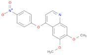 6,7-Dimethoxy-4-(4-nitrophenoxy)quinoline