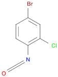 4-Bromo-2-chloro-1-isocyanatobenzene