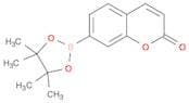 2H-1-Benzopyran-2-one, 7-(4,4,5,5-tetramethyl-1,3,2-dioxaborolan-2-yl)-
