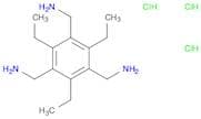 1,3,5-Benzenetrimethanamine, 2,4,6-triethyl-, hydrochloride (1:3)
