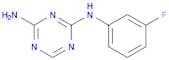 N-(3-Fluorophenyl)-1,3,5-triazine-2,4-diamine