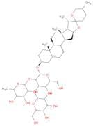β-D-Glucopyranoside, (3β,25R)-spirost-5-en-3-yl O-6-deoxy-α-L-mannopyranosyl-(1→2)-O-[β-D-glucopyr…