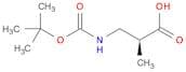 Propanoic acid, 3-[[(1,1-dimethylethoxy)carbonyl]amino]-2-methyl-, (2S)-