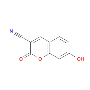 2H-1-Benzopyran-3-carbonitrile, 7-hydroxy-2-oxo-