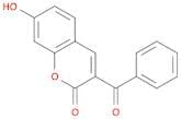 2H-1-Benzopyran-2-one, 3-benzoyl-7-hydroxy-