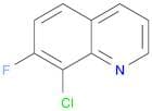 Quinoline, 8-chloro-7-fluoro-