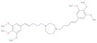 1H-1,4-Diazepine, hexahydro-1,4-bis[(4E)-5-(3,4,5-trimethoxyphenyl)-4-penten-1-yl]-