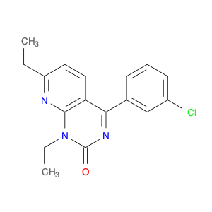 Pyrido[2,3-d]pyrimidin-2(1H)-one, 4-(3-chlorophenyl)-1,7-diethyl-