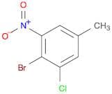 Benzene, 2-bromo-1-chloro-5-methyl-3-nitro-