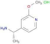 4-Pyridinemethanamine, 2-methoxy-α-methyl-, hydrochloride (1:1), (αS)-