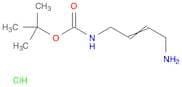 Carbamic acid, N-(4-amino-2-buten-1-yl)-, 1,1-dimethylethyl ester, hydrochloride (1:1)