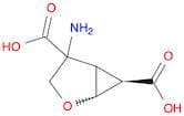 2-Oxabicyclo[3.1.0]hexane-4,6-dicarboxylic acid, 4-amino-, (1R,4R,5S,6R)-