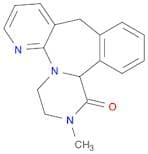 Pyrazino[2,1-a]pyrido[2,3-c][2]benzazepin-1(2H)-one, 3,4,10,14b-tetrahydro-2-methyl-