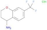 2H-1-Benzopyran-4-amine, 3,4-dihydro-7-(trifluoromethyl)-, hydrochloride (1:1)