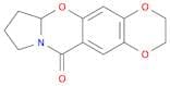 11H-1,4-Dioxino[2,3-g]pyrrolo[2,1-b][1,3]benzoxazin-11-one, 2,3,6a,7,8,9-hexahydro-