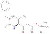 (S)-tert-Butyl 4-(((benzyloxy)carbonyl)amino)-5-methyl-3-oxohexanoate
