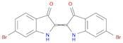 3H-Indol-3-one, 6-bromo-2-(6-bromo-1,3-dihydro-3-oxo-2H-indol-2-ylidene)-1,2-dihydro-