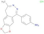 4-(8-Methyl-9H-[1,3]dioxolo[4',5':4,5]benzo[1,2-d][1,2]diazepin-5-yl)aniline hydrochloride