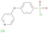4-(4-Pyridyloxy)benzenesulfonyl chloride hydrochloride
