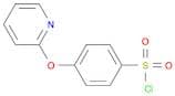 4-(Pyridin-2-yloxy)benzene-1-sulfonyl chloride