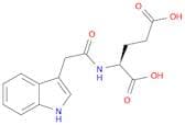 N-[2-(1H-Indol-3-yl)acetyl]glutamic acid