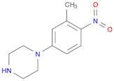 Piperazine, 1-(3-methyl-4-nitrophenyl)-