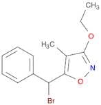 Isoxazole, 5-(bromophenylmethyl)-3-ethoxy-4-methyl-