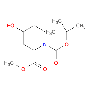 1,2-Piperidinedicarboxylic acid, 4-hydroxy-, 1-(1,1-dimethylethyl) 2-methyl ester