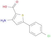 3-Amino-5-(4-chlorophenyl)thiophene-2-carboxylic acid