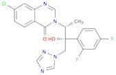 4(3H)-Quinazolinone, 7-chloro-3-[(1R,2R)-2-(2,4-difluorophenyl)-2-hydroxy-1-methyl-3-(1H-1,2,4-tri…