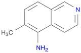 5-Isoquinolinamine, 6-methyl-