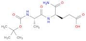D-α-Glutamine, N-[(1,1-dimethylethoxy)carbonyl]-L-alanyl-