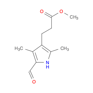 1H-Pyrrole-3-propanoic acid, 5-formyl-2,4-dimethyl-, methyl ester