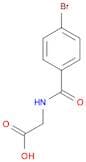 2-(4-Bromobenzamido)acetic acid