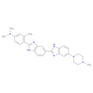 Benzenamine, N,N,3-trimethyl-4-[5-(4-methyl-1-piperazinyl)[2,5'-bi-1H-benzimidazol]-2'-yl]-