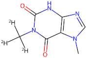 1H-Purine-2,6-dione, 3,7-dihydro-7-methyl-1-(methyl-d3)- (9CI)