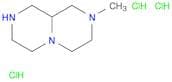 2H-Pyrazino[1,2-a]pyrazine, octahydro-2-methyl-, hydrochloride (1:3)