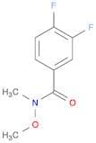 3,4-Difluoro-N-methoxy-N-methylbenzamide