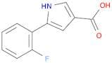 5-(2-Fluorophenyl)-1H-pyrrole-3-carboxylic acid